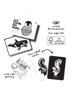 Black And White Art Flash Cards For Babies High Contrast Educational Animal Picture Cards Baby Visual Stimulation Brain And Memory Development In Infants And Toddlers B&W Animals - pzsku/Z886A106EA066AB03FDC9Z/45/_/1692165093/616cf164-7b55-4dda-ba0e-d560715a77bf