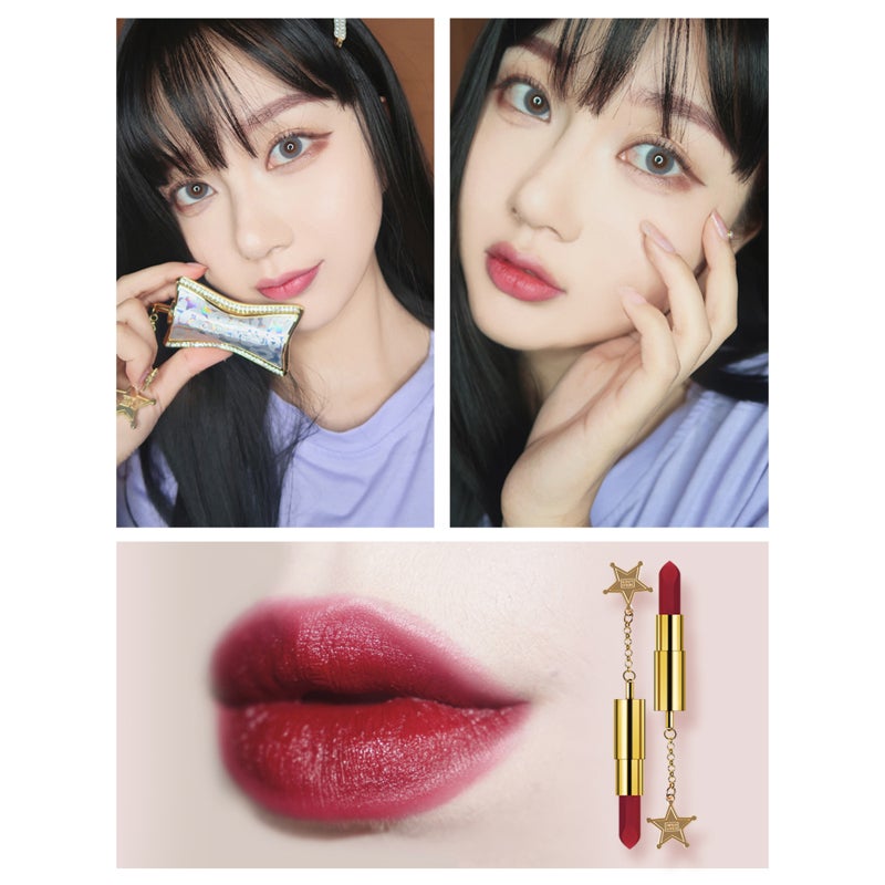 Hold Live 4g Small Waist Fine Silk Lipstick Dazzling Bow Shell Magnetic Tube Silky Matte Moisturizing Long-lasting - Image 3