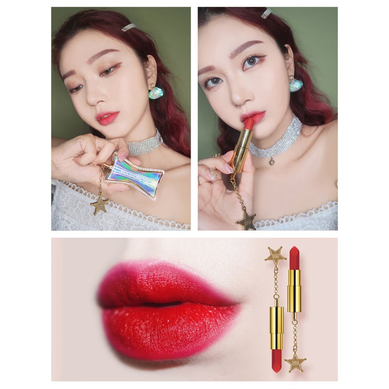 Hold Live 4g Small Waist Fine Silk Lipstick Dazzling Bow Shell Magnetic Tube Silky Matte Moisturizing Long-lasting - Image 4