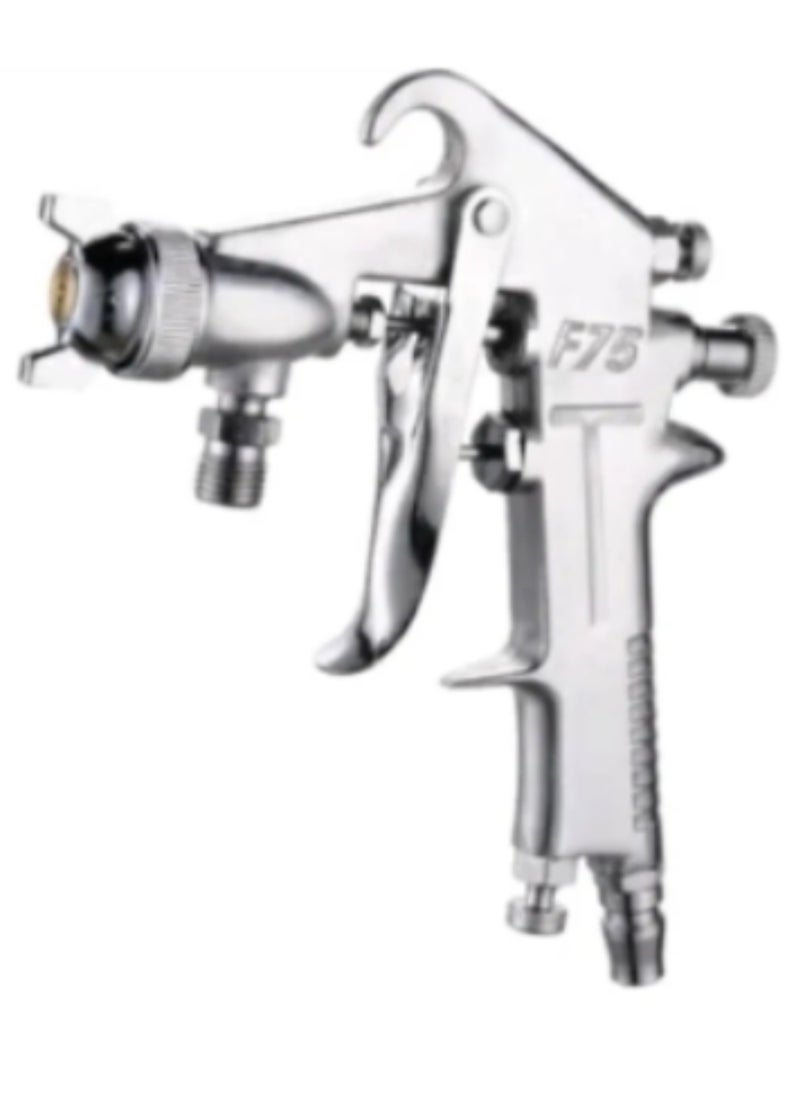 makute F75S Spray Gun, 800ml Capacity, 1.5mm Nozzle, 45-80 PSI Air Pressure, High-Performance HVLP Paint Sprayer  - Image 2