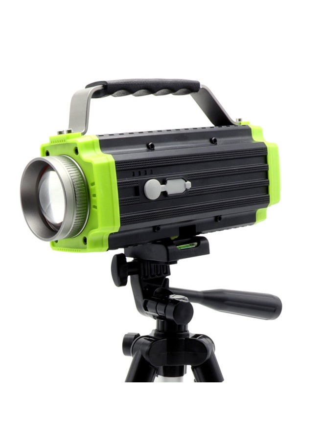 Generic Four Light Source LED Red Fishing Light Comes With Tail Light Charging Outdoor Blue Light T6 High Power USB Night Fishing Light-Color:Package 3: Lamp + Cable + Cloth Bag + Fishing Box Holder  - Image 5