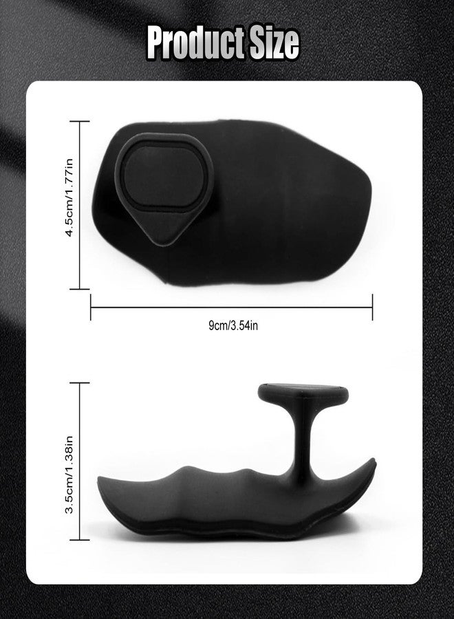 TecoKart® Gym Hand Grip - Durable Silicone Hand Grip for Gym Training, Anti-Slip Palm Protector, Ergonomic Gym Grips for Men and Women for Weightlifting, Exercise, Fitness - Image 2