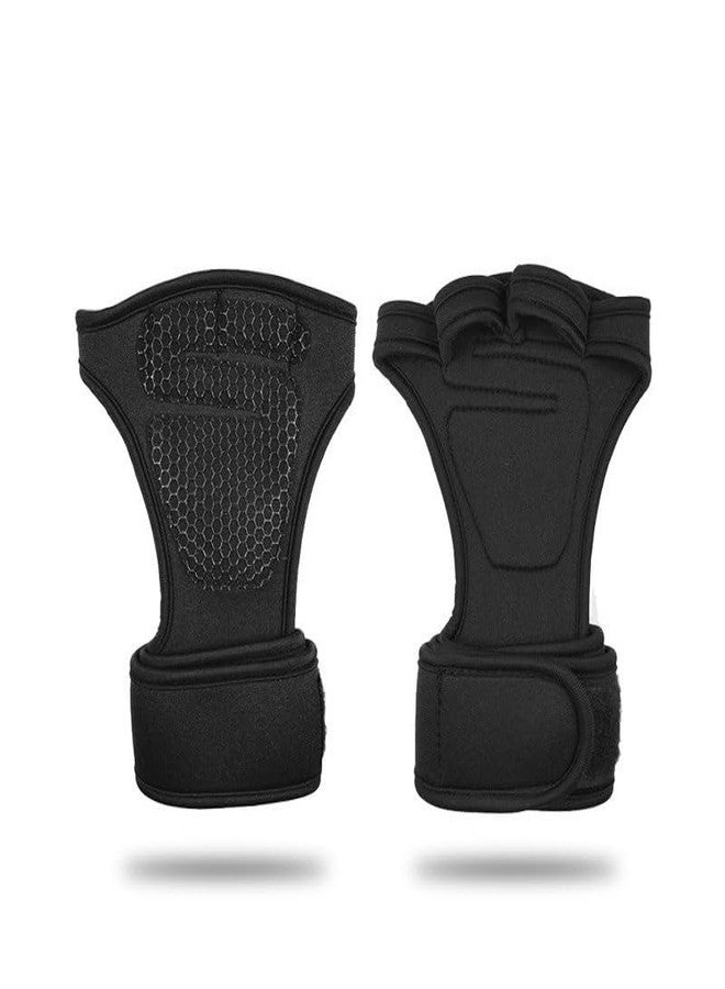 Alexvyan Gym Gloves with Wrist Support Grip and Breathable Gym Glove Design Used for Weight Lifting, Pull Up, Crossfit, Cycling, Driving, Fitness, Gym Training - Image 2