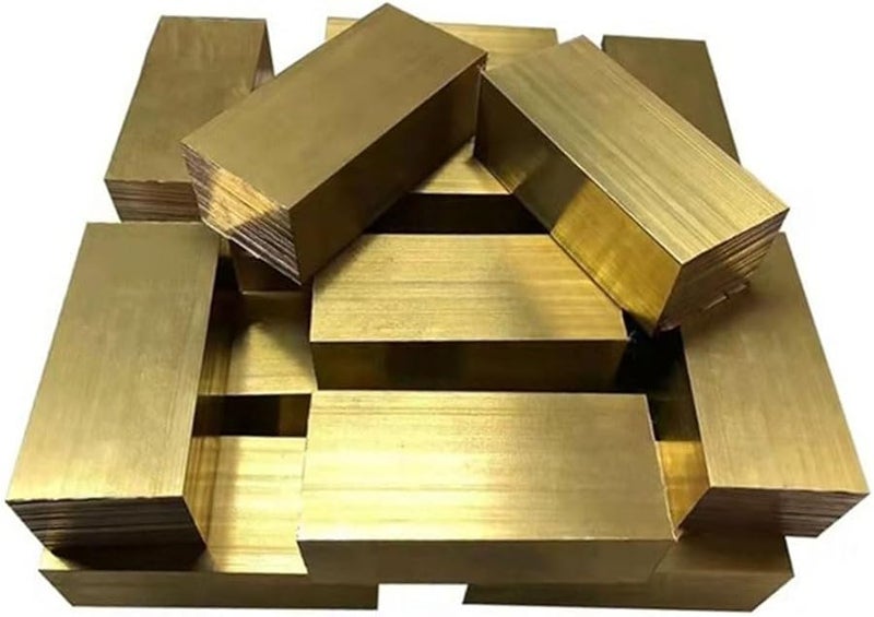 Brass Bar Block 6x6x200mm Flat Copper Plate for CNC Engraving Machining and Cutting - Image 3