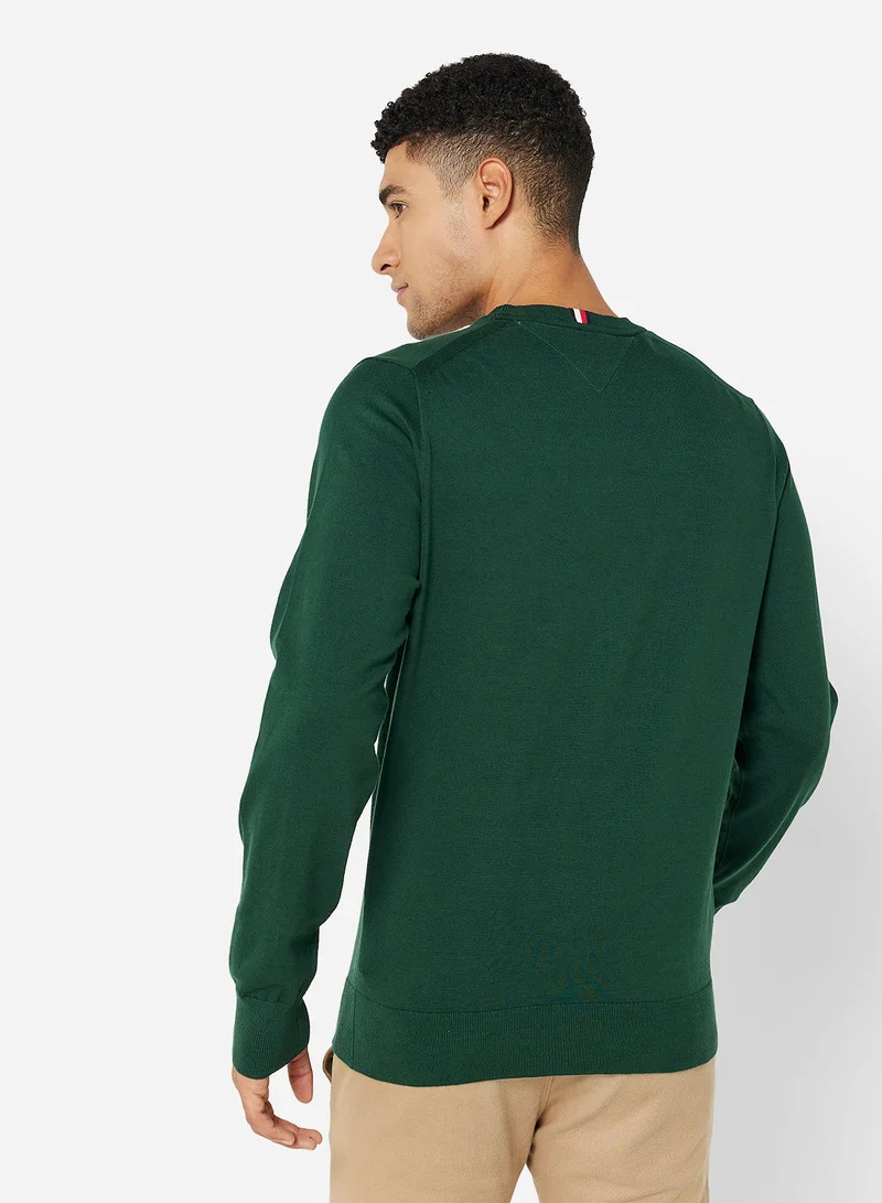 تومي هيلفيغر 1985 CREW NECK SWEATER