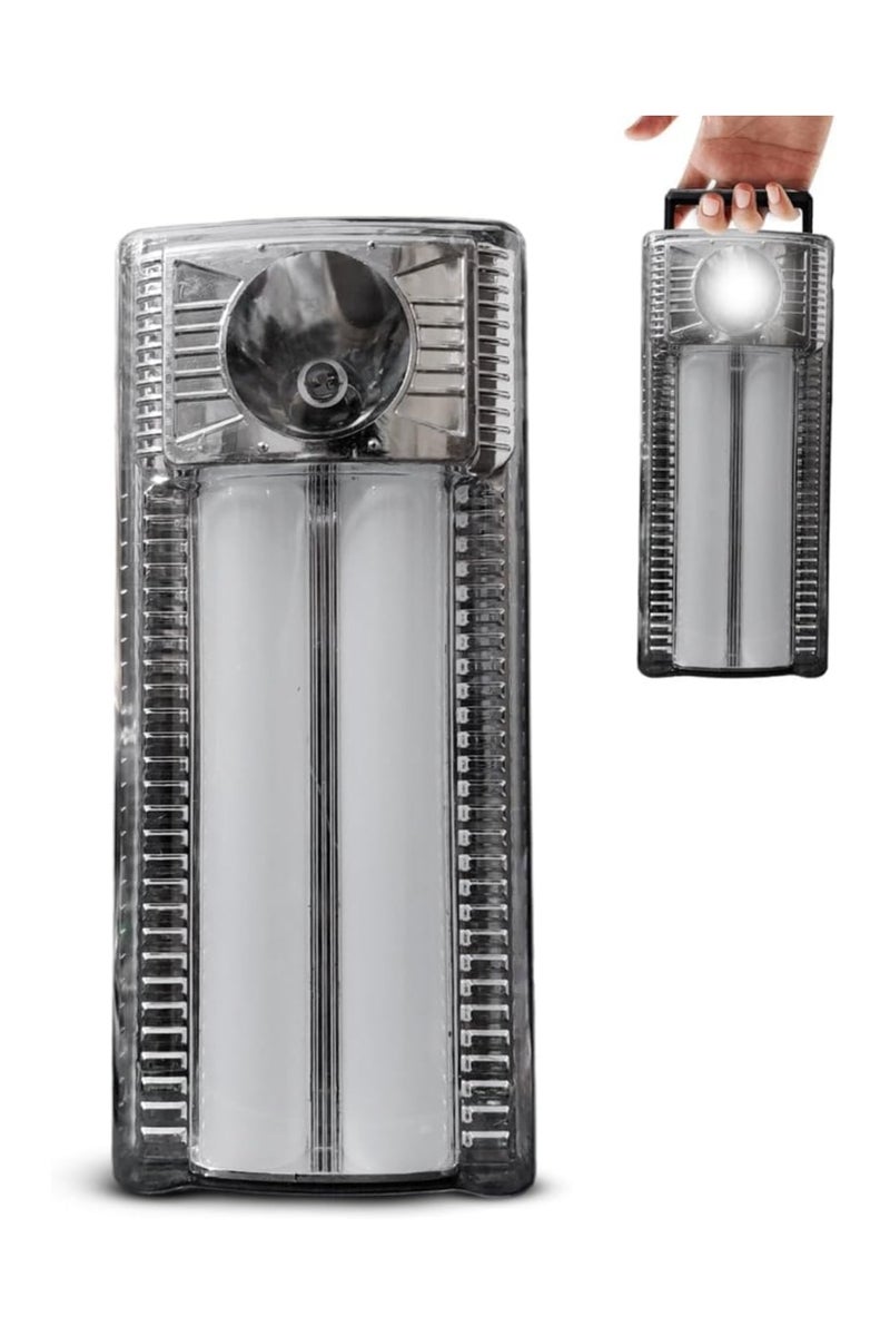 FX-1308 Rechargeable Emergency Lantern/Basic Emergency Light, LED Bulb for Home, Work, and Camping Use - White 2 Built-in Lights - Image 1
