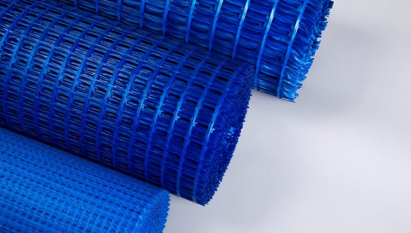 SILTOX Blue Fiberglass Mesh Roll 6"x50 Yards | High-Strength Crack-Resistant Mesh Tape for Wall Plastering, Drywall Jointing & Waterproofing - Image 3