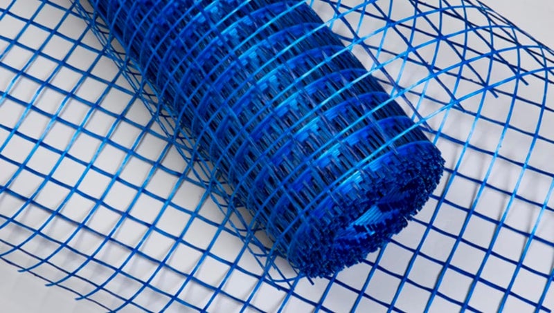 SILTOX Blue Fiberglass Mesh Roll 6"x50 Yards | High-Strength Crack-Resistant Mesh Tape for Wall Plastering, Drywall Jointing & Waterproofing - Image 2