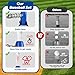 AuntyFey Auto Kids Baseball Pitching Machine Automatic Baseball Launchers for Kids 68 Batting Practice Equipment with 5 Plastic Balls  Bat Pop Up Tball Trainer Blue - Image 4