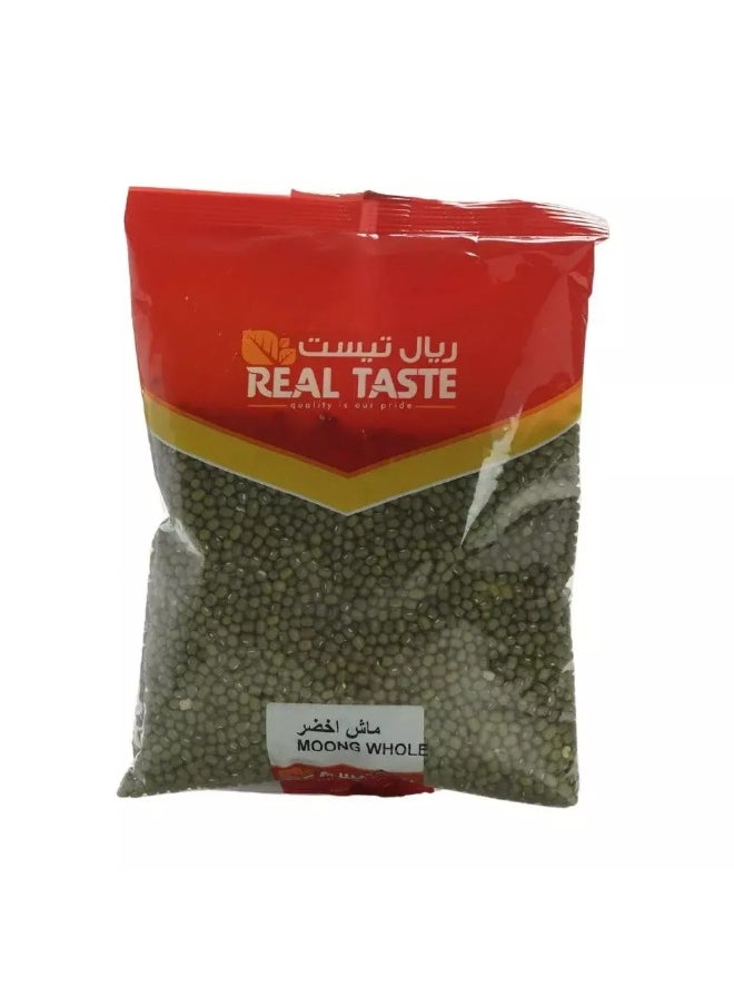 Real Taste Real Taste Whole Moong Pack- 500gms  - Image 1