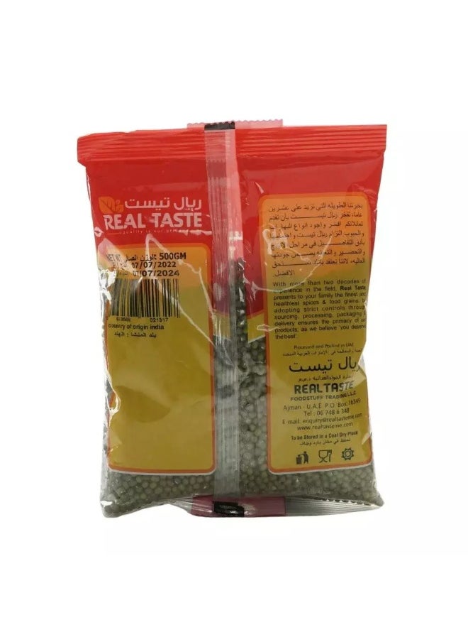 Real Taste Real Taste Whole Moong Pack- 500gms  - Image 2