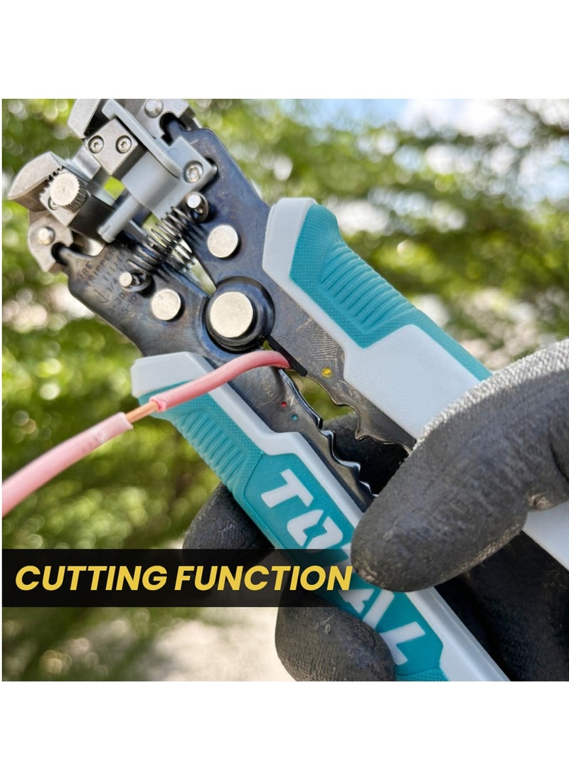 TOTAL THT152429  Automatic Wire Stripper, Cutter, and Crimper Tool with Voltage Detection