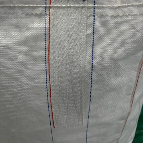 Jumbobagshop FIBC Bulk Bag – Heavy Duty & Super Sack 1000 Kg Bag, 90L X 90W X 90H, Skirt Top and Bottom Flat, Woven Polypropylene Bags For Sand, Industry, Agriculture, Farm Storage, Building Materials - Image 5
