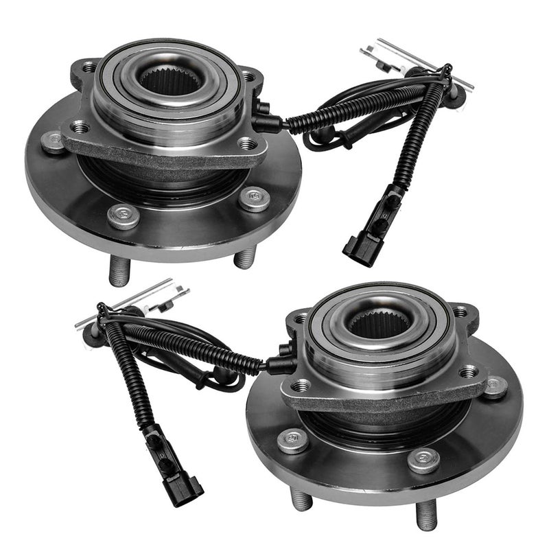 TUCAREST 515136 x2 Front Wheel Bearing and Hub Assembly for Chrysler, Dodge, Volkswagen - Image 1