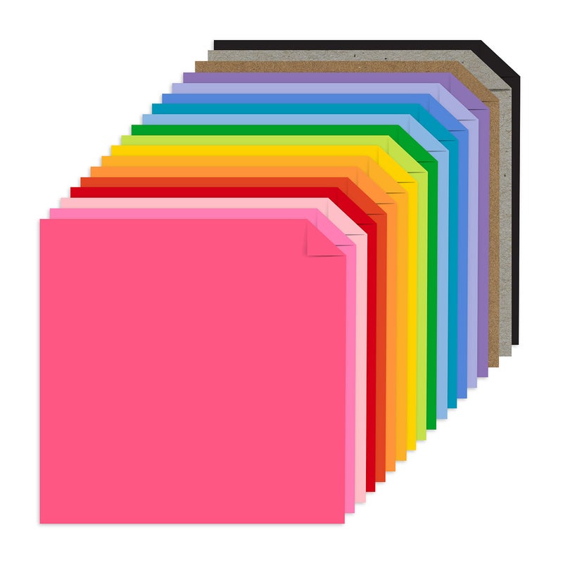 Neenah Astrodesigns/Creative Collection Starter Kit Cardstock, 12" x 12", 65 lb/176 gsm 18-Color Assortment, 72 Sheets (46408-03) - Image 2