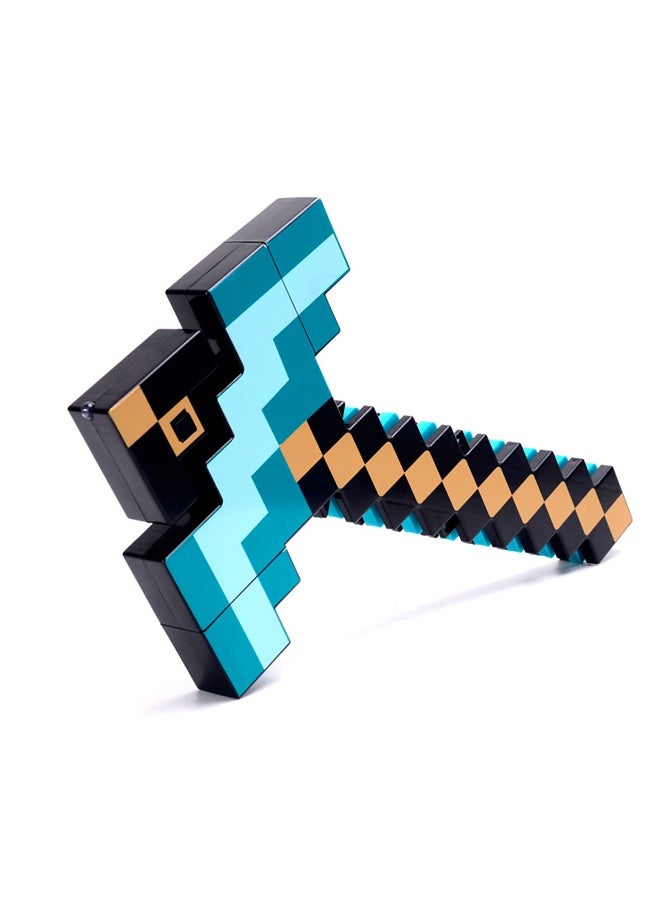 Halamodo 2 into 1 sword and pickaxe toy set, With Light and Producing Sound- for Pretend Play & Costumes, for Boys & Girls - for Role-Play, Outdoor Fun & Costume Accessories - Image 5