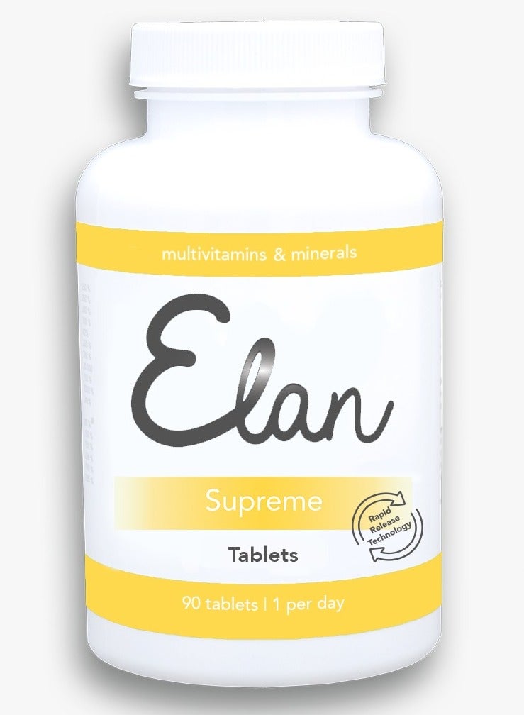 إيلان أقراص إيلان سوبريم - فيتامينات متعددة لعلاج السمنة، جرعة واحدة يوميًا بعد عملية تحويل مسار المعدة المصغرة - Image 1