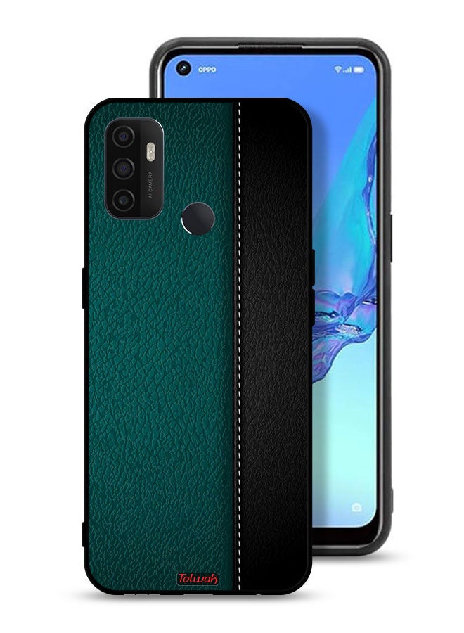 Tolwak Oppo A11s Protective Case Cover Leather Pattern - Image 1
