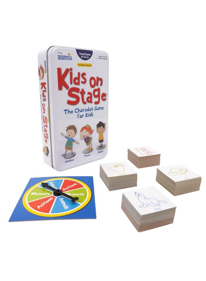 Briarpatch | Kids on Stage: The Charades Game For Kids Travel Tin, Ages 3+ - Image 2