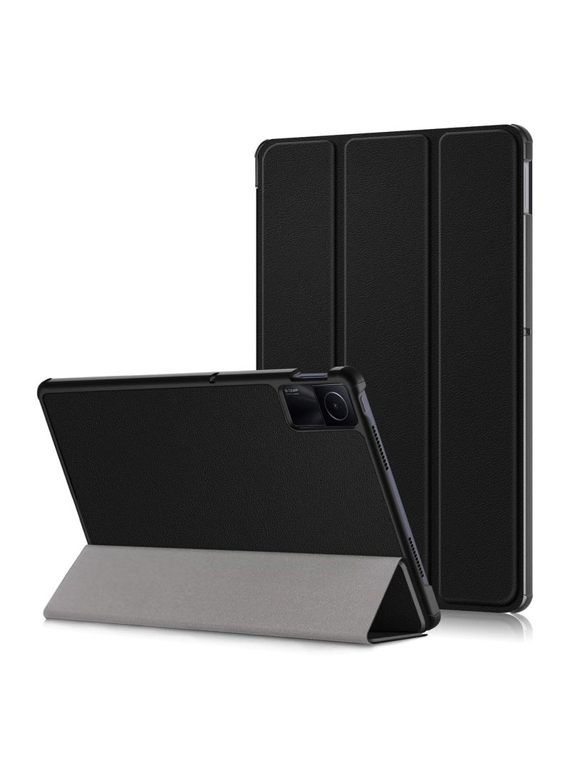 EVO Case for Xiaomi Redmi Pad SE 11 inch,Slim Stand Hard Back Shell Protective Smart Cover for Redmi Pad SE 11 2023/2024 Case with Auto Wake/Sleep, black - Image 1