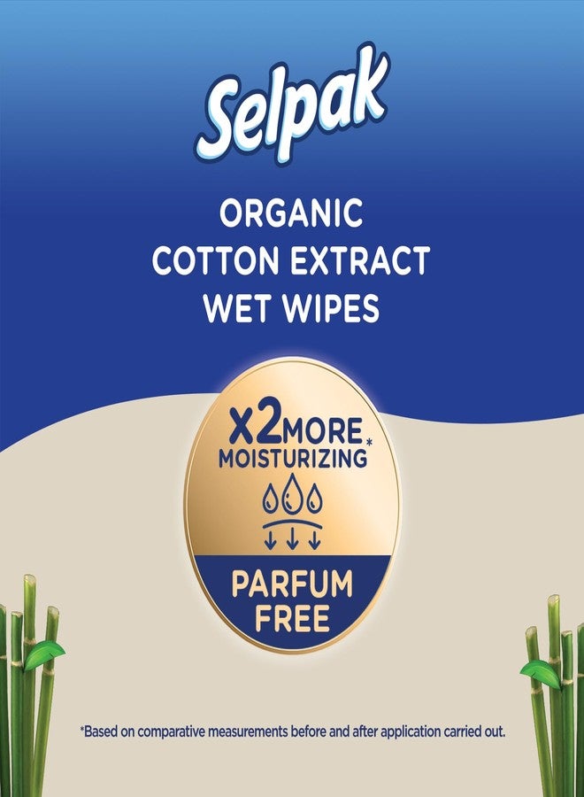 SELPAK Wet Wipes Organic Cotton Extract 100pcs - Image 5