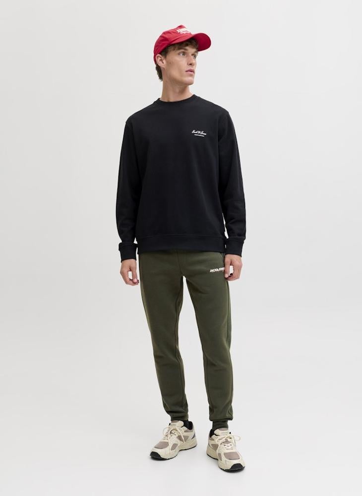 JACK & JONES Logo Loose Fit Sweatpants - Image 5