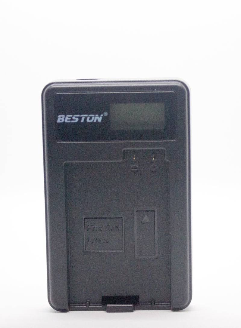 BESTON Beston Charger for Canon E8 Batteries: Compatible with Canon E8 batteries, this charger ensures a reliable power source for your Canon camera. - Image 5