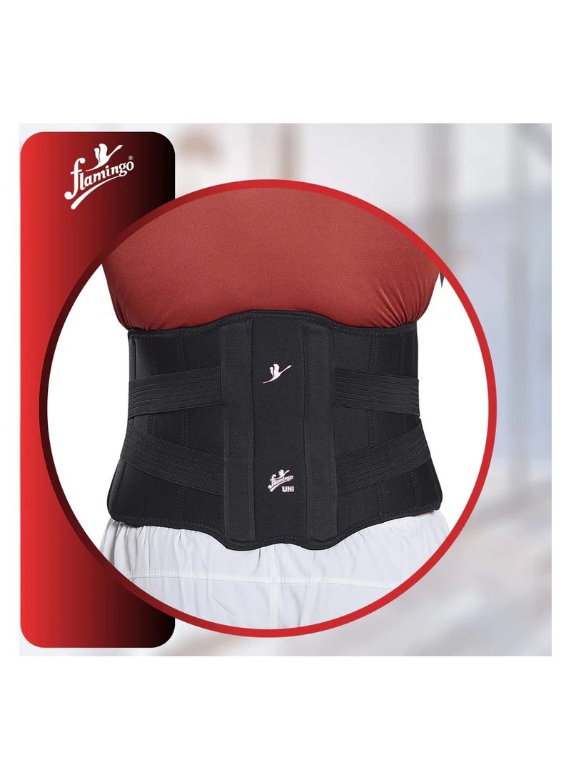 Flamingo Adjustable Back Support  (Neoprene) XXL