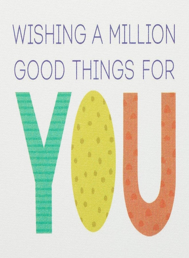Papyrus Birthday Card (A Million Good Things) - Image 3