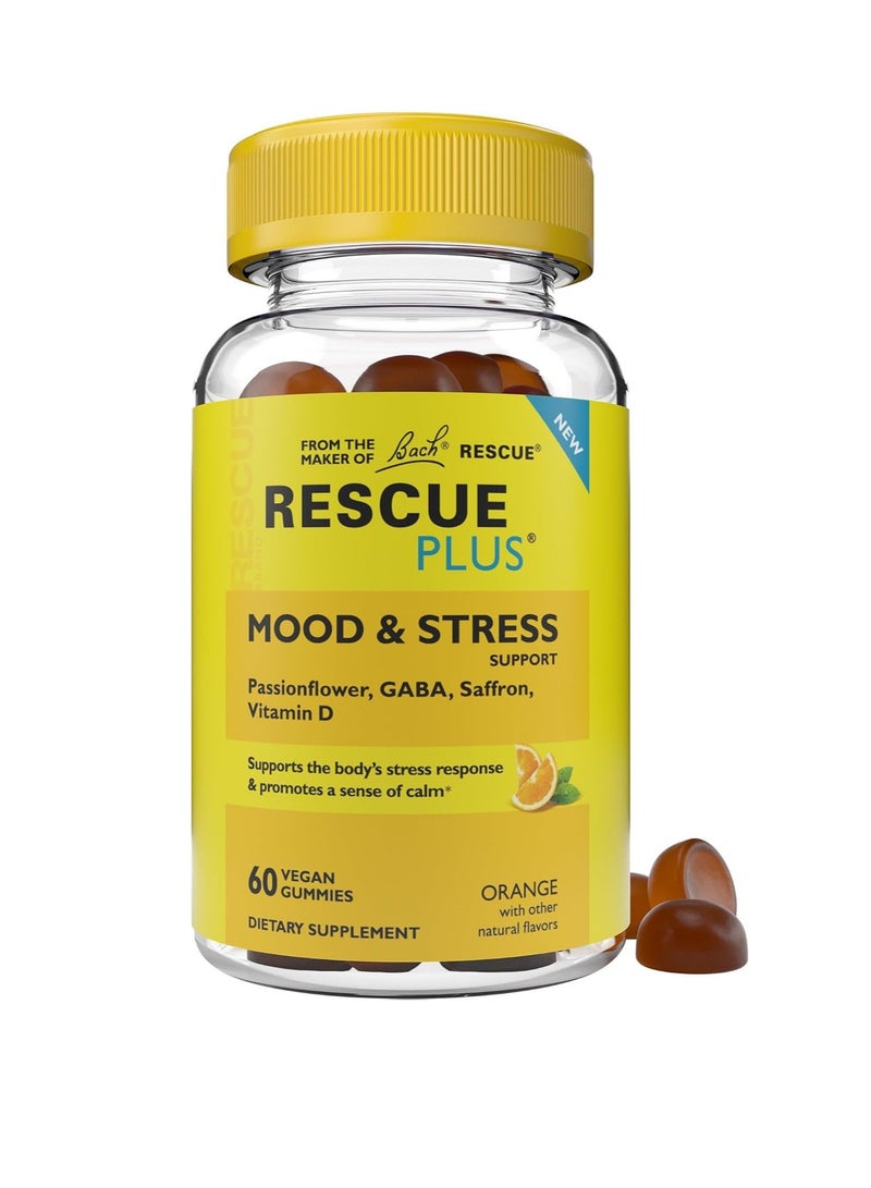 باتش حلوى ريسكيو بلس لدعم المزاج والتوتر، 60 قطعة - Image 1