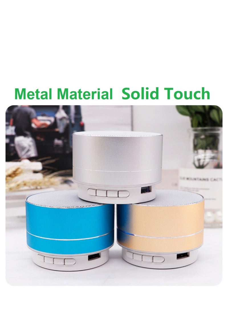 Wireless Bluetooth Audio Portable Mini Speaker A1 Blue - Image 4