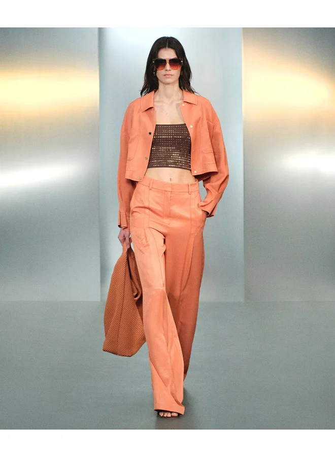 إبيكيول Darted Wide-Leg Trousers