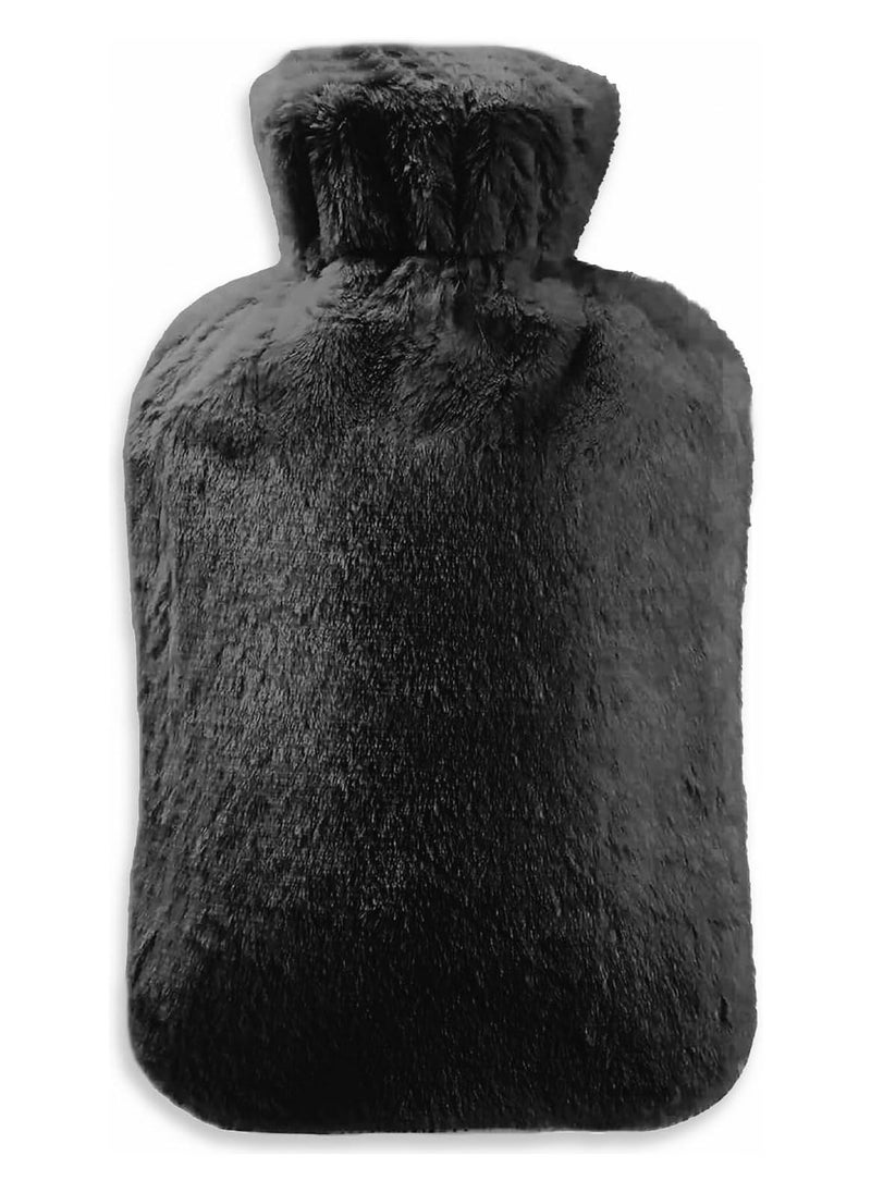 MARK STORE Hot Water Bag, Bottle with Soft Hand Pocket Cover, 2Liter, For Pain Relief, Neck & Shoulders, Feet Warmer, Menstrual Cramps, Hot & Cold  - Image 2