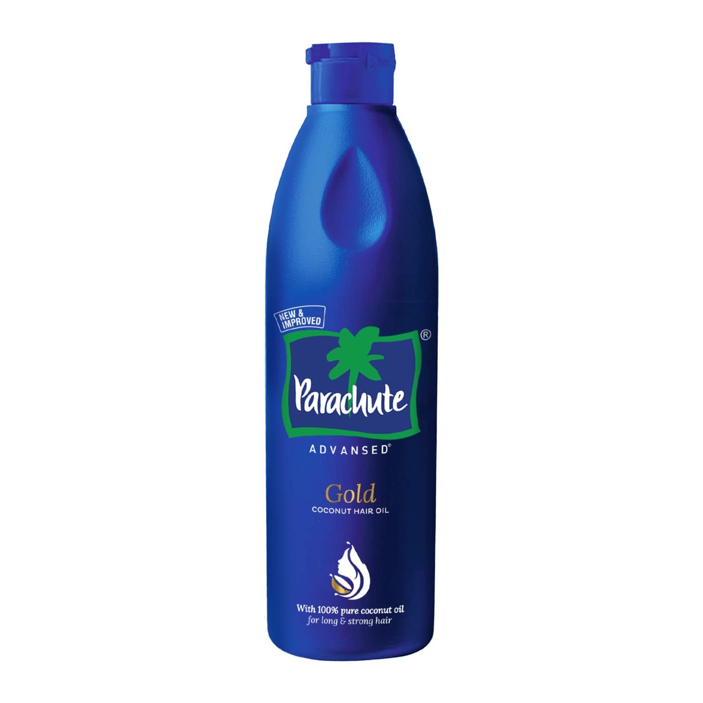 Parachute Advansed Gold Coconut Hair Oil with Vitamin E| Pure Coconut Oil| For Long, Strong & Nourished Hair| Indian Hair Oil | 13.5 Fl.oz.