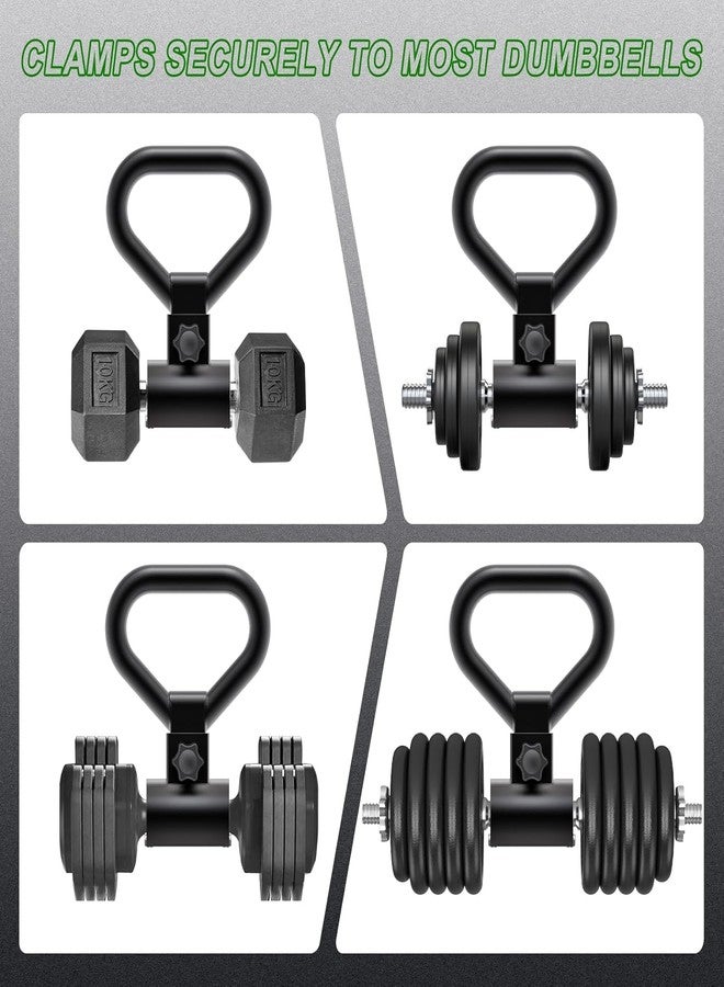 Kipika Kettlebell Handle Steel Converter Handle, Adjustable Dumbbell Grip Handle, Grip Handle Attachment for Dumbbells, High-Strength Steel Grip Handle for Home Gym Weight Lifting - Image 4