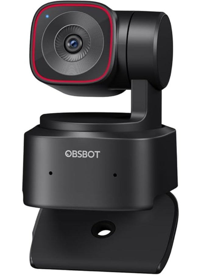 OBSBOT كاميرا ويب Tiny 2 Lite - 4K لجهاز الكمبيوتر، كاميرا ويب للبث المباشر بتقنية PTZ تتبع الذكاء الاصطناعي، تحكم بالإيماءات، 60 إطارًا في الثانية، HDR، ميكروفونات تقلل الضوضاء - Image 1