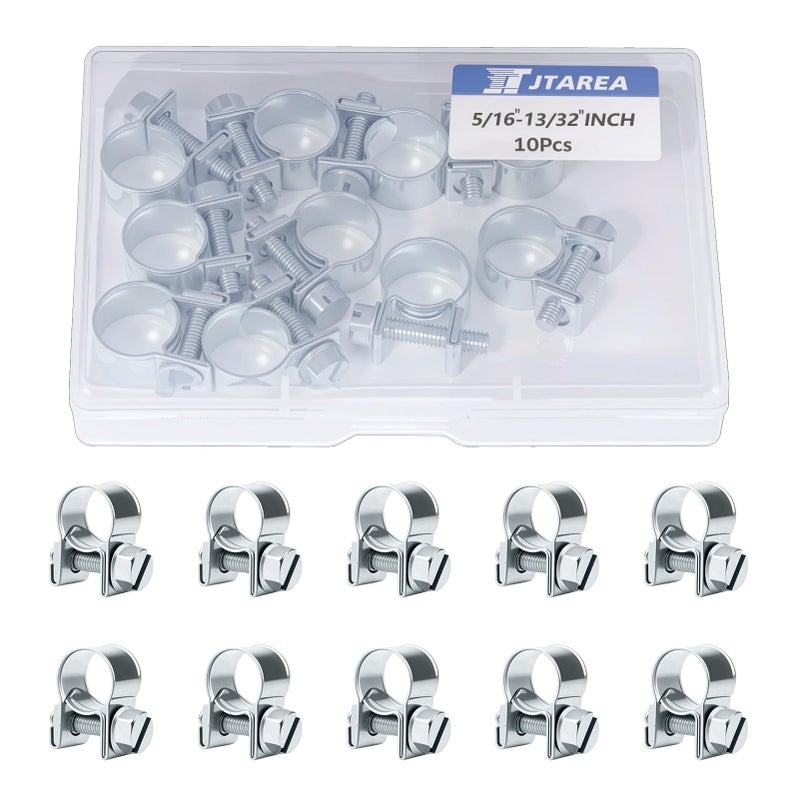 JTAREA 810MM Fuel Injection Hose Clamps 5161332 Gas Line Clamps Pipe Clamp for Automotive Diesel Petrol Pipes - Image 3
