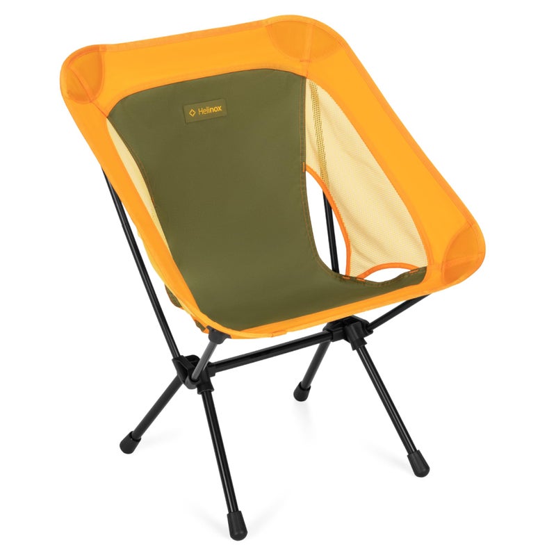 Helinox Chair One (re) High-Performance Camping Chair, 1.97lbs, Lightweight Compact Collapsible Outdoor Chairs, Backpacking, Picnic, Adventures, Flame Multiblock - Image 1