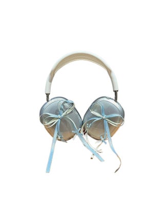 Hanfeng Ribbon Bow For Airpods Max2 Protective Cover For Apple Headwear Ear Cap Earmuffs Earphone Case-Color:Transparent Shell + Three-dimensional Blue Bow-Applicable Models:Universal For Airpods Max/airpods Max2 - pzsku/Z886C4463DF0DD11D0511Z/45/1746207922/5b9334ea-4c27-453a-8bc9-2ef64888a7b2