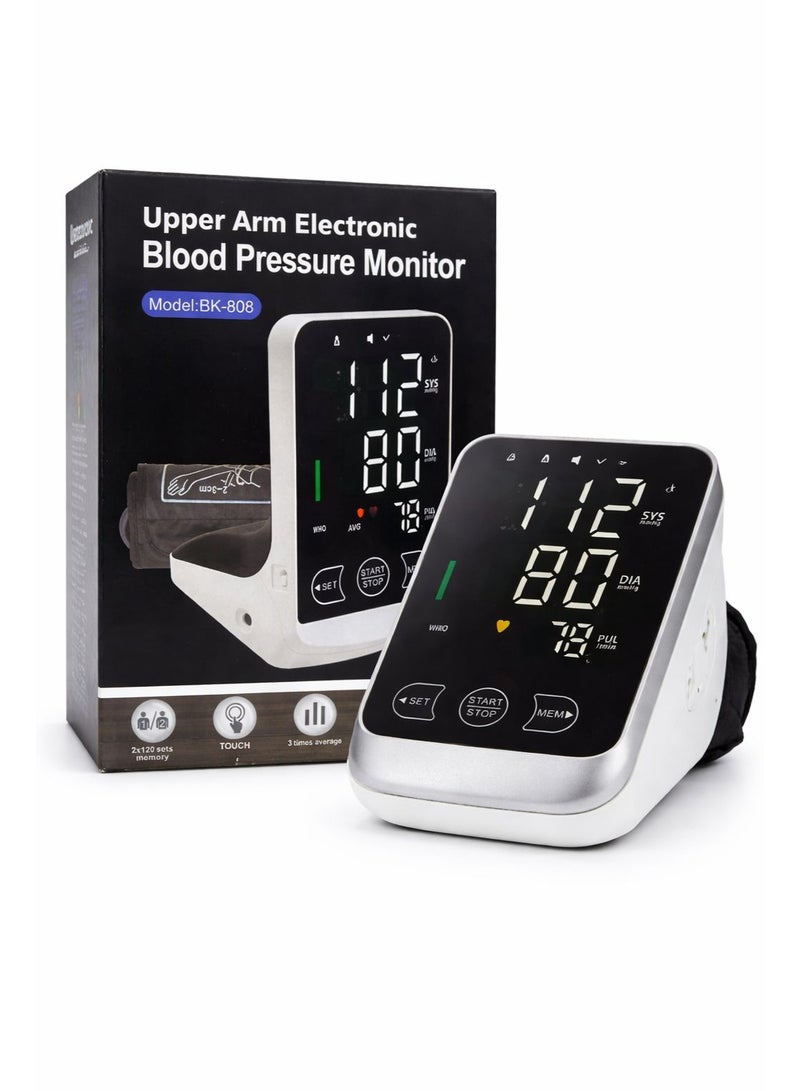 Upper Arm Electronic Blood Pressure Monitor Model: BK-808
