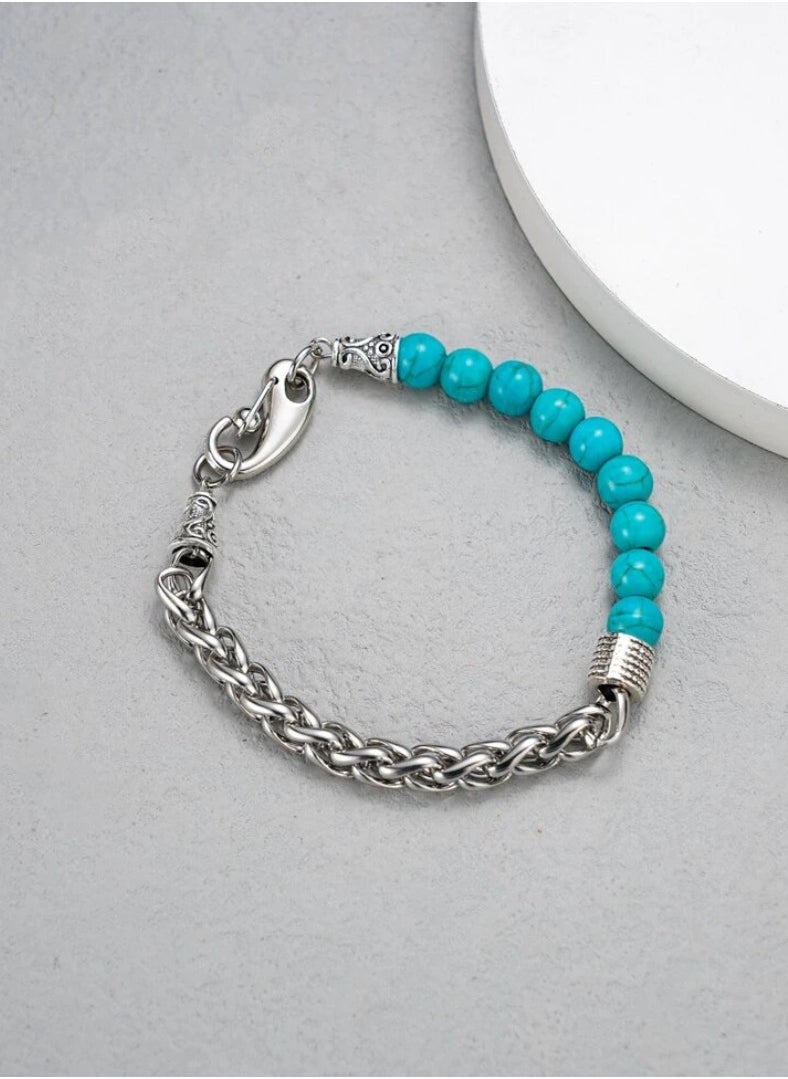 JewelryLand - Men’s Bracelet Made Of Stainless Steel - Image 1