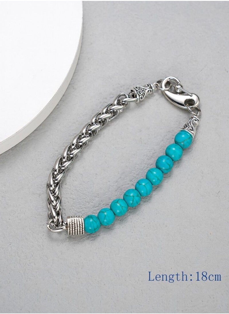 JewelryLand - Men’s Bracelet Made Of Stainless Steel - Image 1