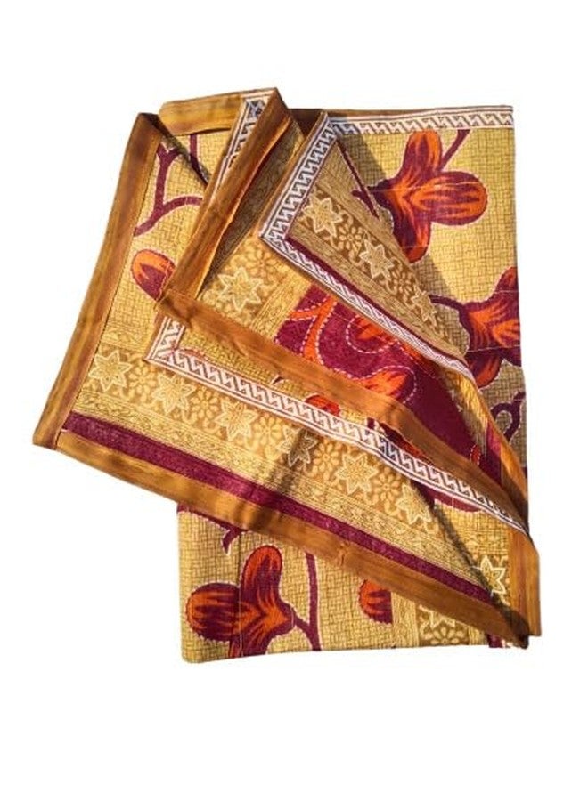 NILU CRAFT Baby Kantha Sheets, Pack of 6, 35 x 26 inch, 0-2 Years, (Machine Stitch) - Image 4