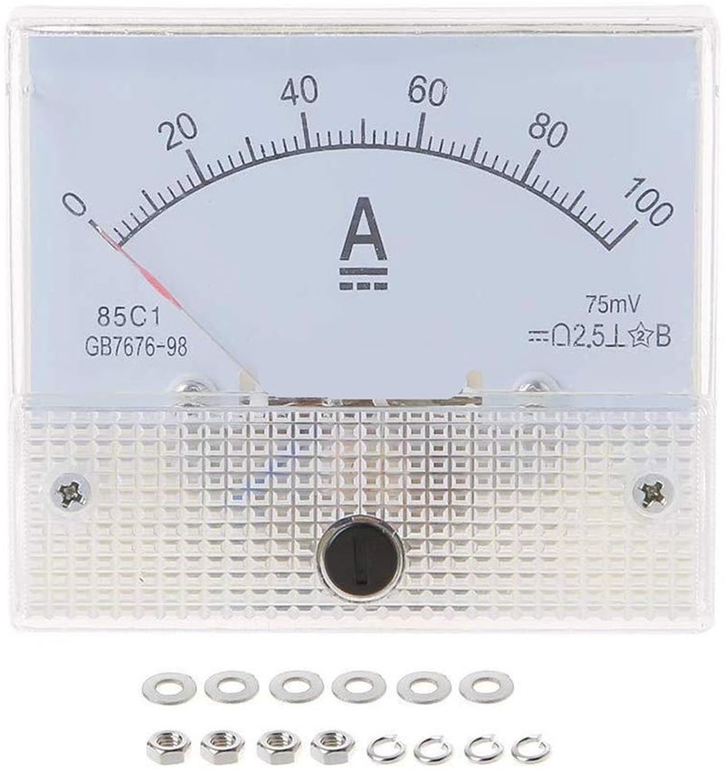 Analog Current Panel Meter Ammeter DC 5A For Circuit Testing Ampere Tester Gauge - Image 4