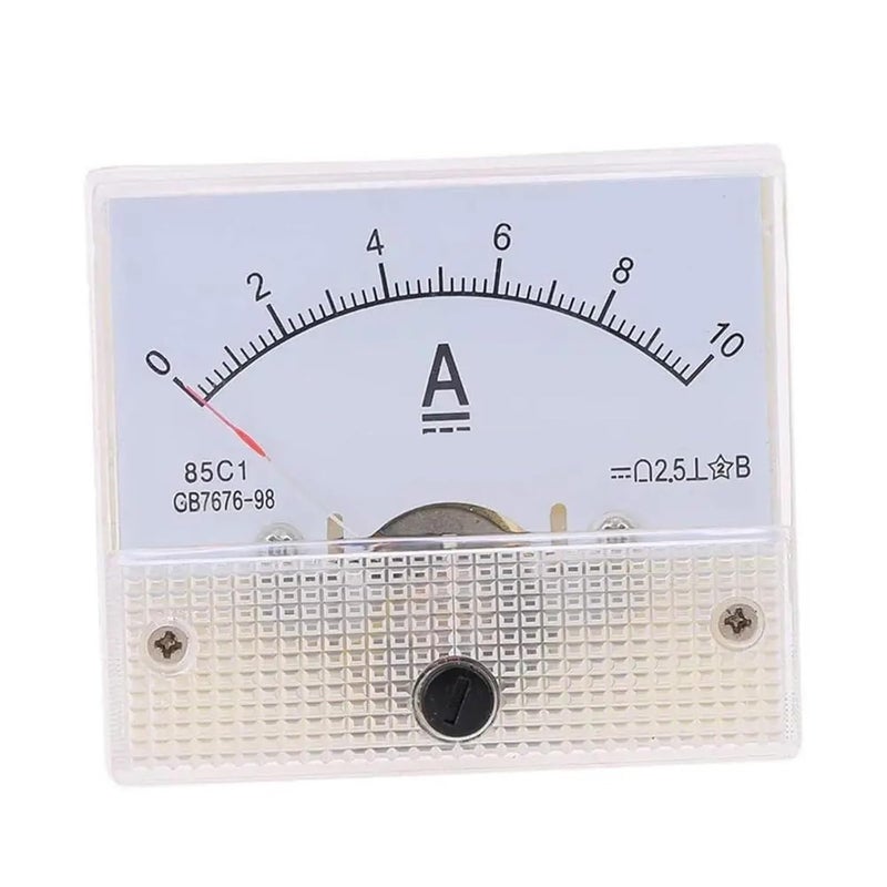 Analog Current Panel Meter Ammeter DC 5A For Circuit Testing Ampere Tester Gauge - Image 1