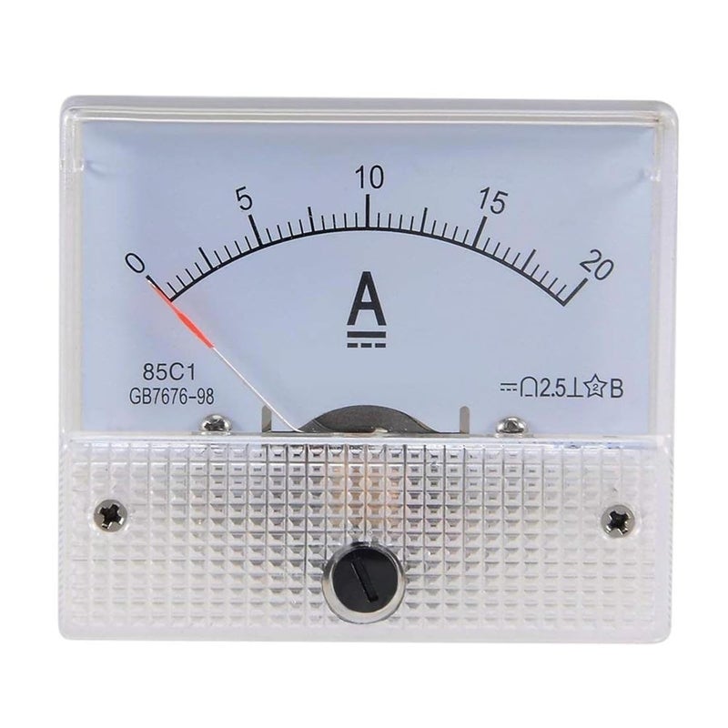 Analog Current Panel Meter Ammeter DC 5A For Circuit Testing Ampere Tester Gauge - Image 2