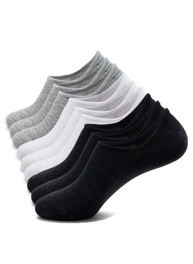 HOOTO 9 Pairs invisible socks for men and women,  Low Cut Ankle Socks for Men/Women Thin Breathable Summer Comfort Low Cut Socks - Image 1