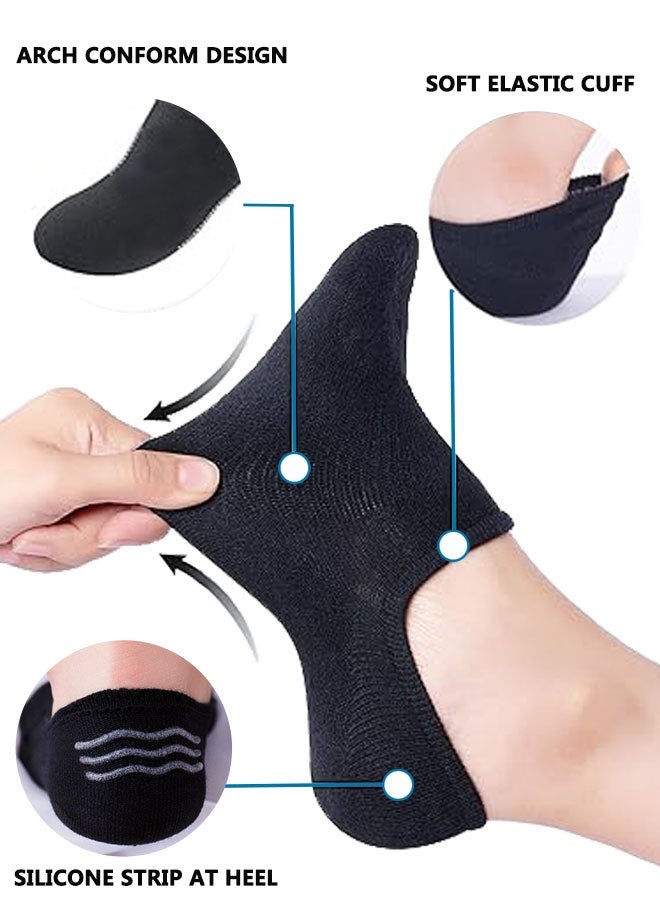 HOOTO 9 Pairs invisible socks for men and women,  Low Cut Ankle Socks for Men/Women Thin Breathable Summer Comfort Low Cut Socks - Image 2