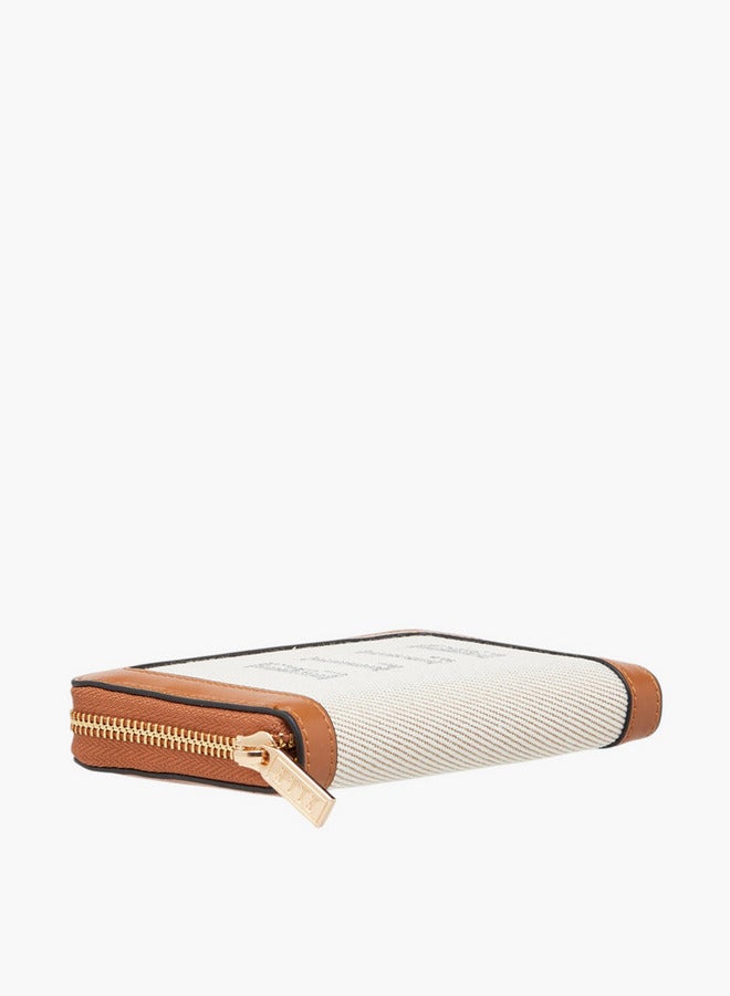ELLE Embellished Zip Around Wallet  - Image 4