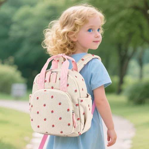 Bluboon Toddler Backpack for Girls Boys 2-4 Cute 12" Preschool Kindergarten Backpacks Kids Daycare Bags School Travel - Image 2